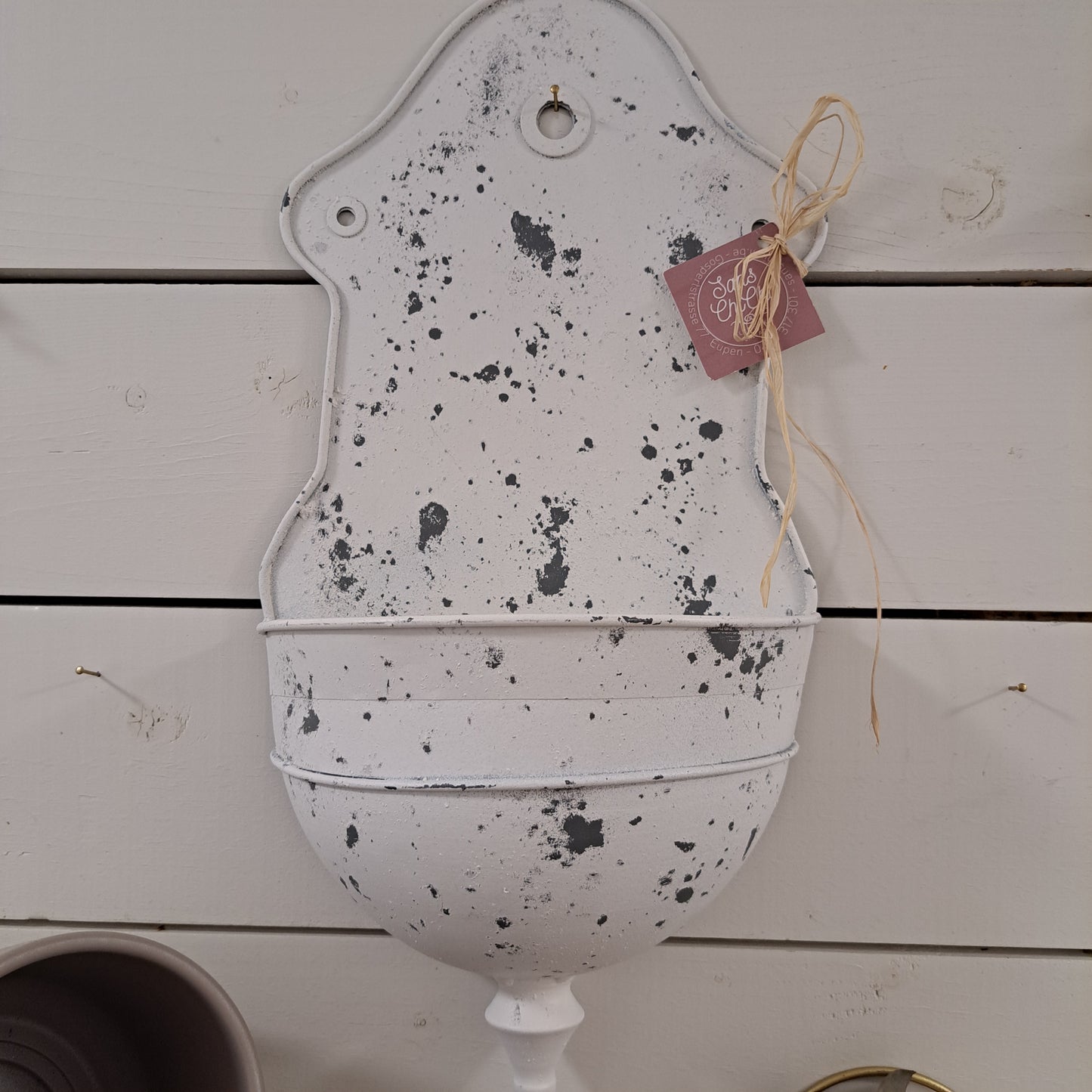 Vintage Wandbecken von Clayre & Eef