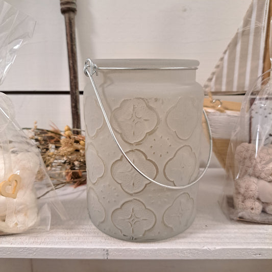 Windlicht mit orientalischem Relief